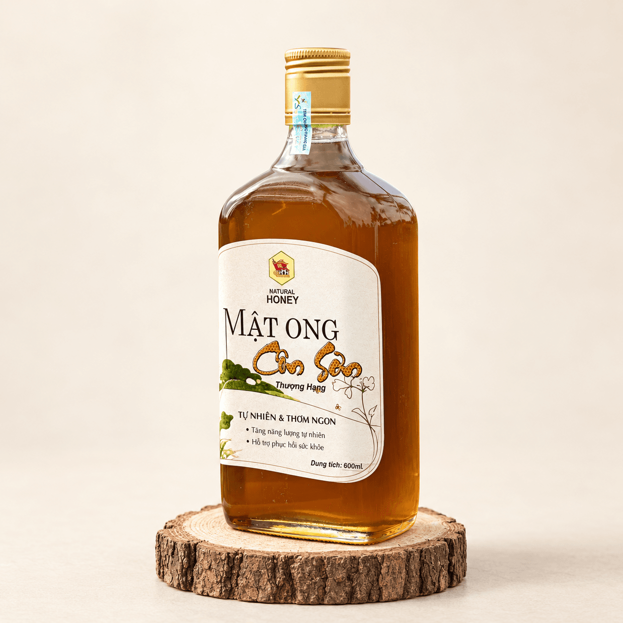 Mật ong Côn Sơn - Thượng hạng 600ml (tịnh 840g)