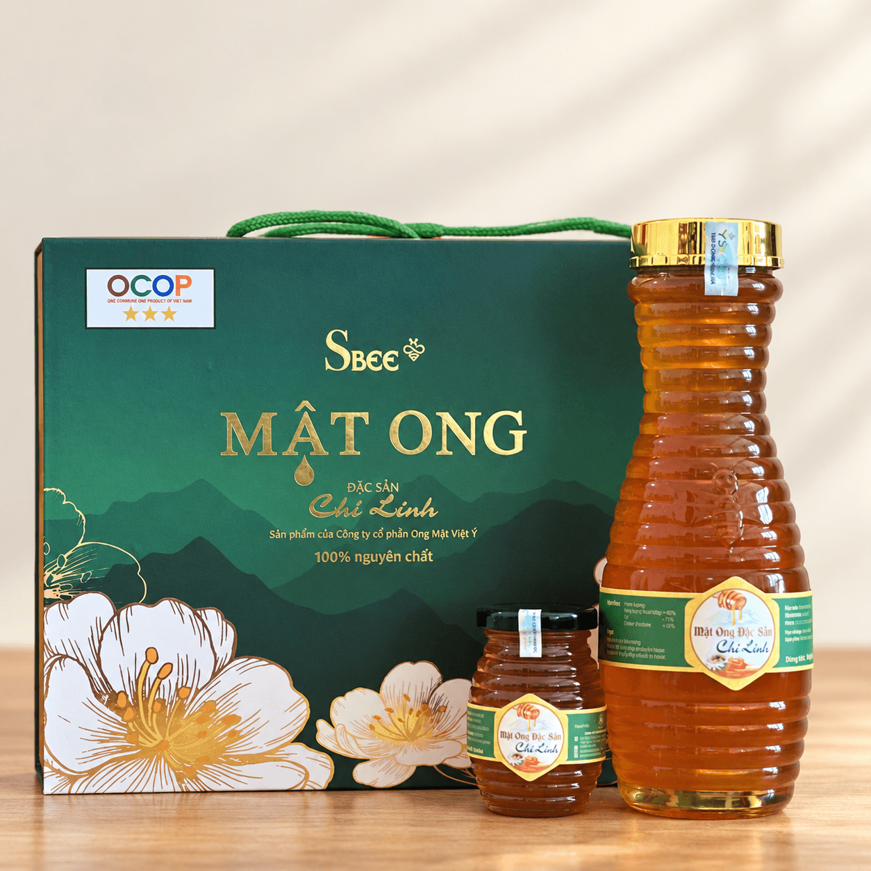 Mật ong Côn Sơn - Hộp quà cao cấp "Mật ong đặc sản Chí Linh"