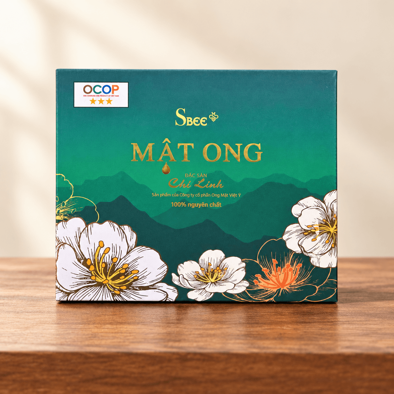 Mật ong Côn Sơn - Hộp quà cao cấp "Mật ong đặc sản Chí Linh"